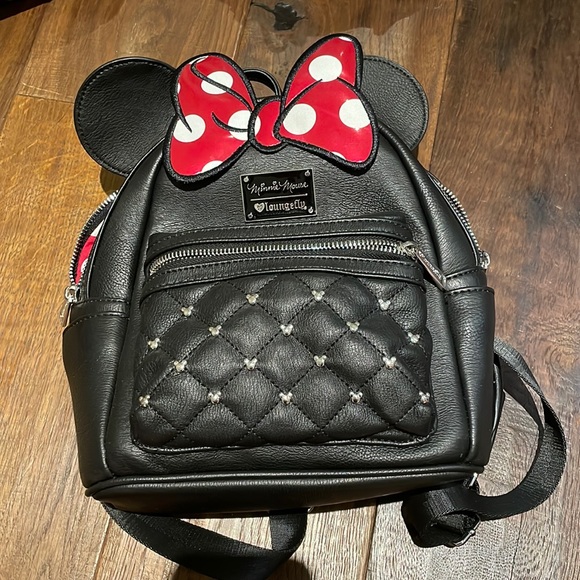 Loungefly Handbags - minnie mouse mini backpack from disneyland